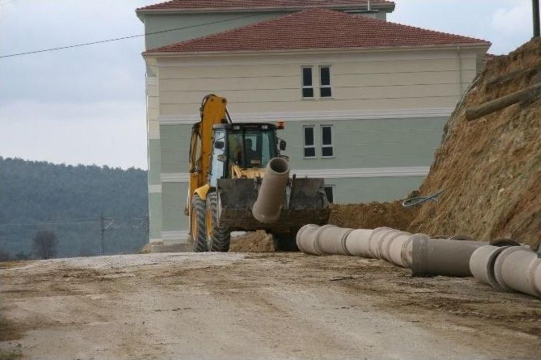 Boz&uuml;y&uuml;k&rsquo;te Alt Yapı &Ccedil;alışmaları
