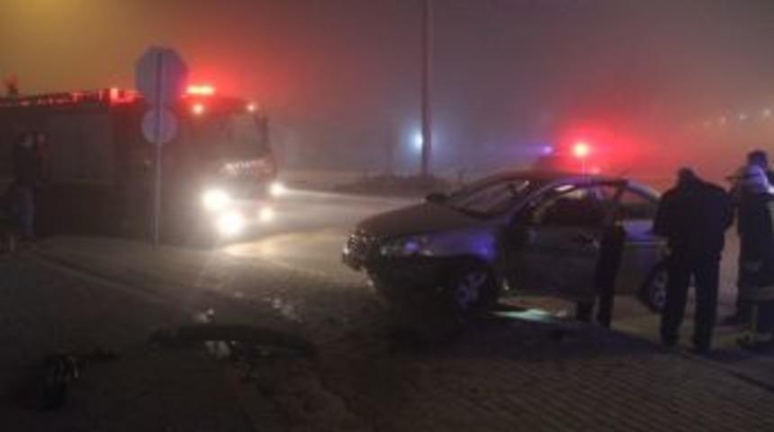 Otomobil Takla Attı: 1 Yaralı