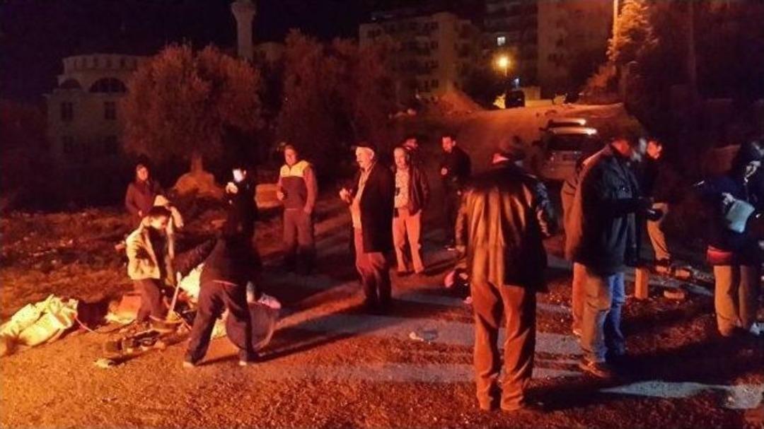 Toprak Kayması Mağdurlarından Her Gece Eylem