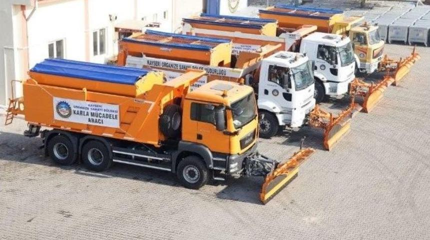 Kayseri Organize Sanayi B&ouml;lgesi Kışa Hazır