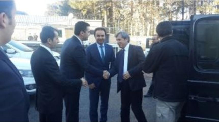 Vali &Ccedil;ınar&rsquo;dan Kaymakam Erkan&rsquo;a Ziyaret