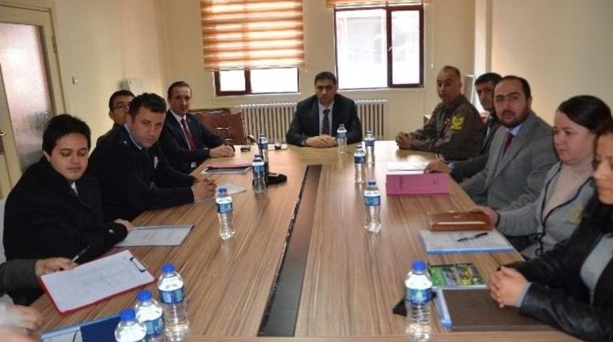 &Ccedil;iğdem, Kurum Amirleriyle Tanışma Toplantısı Yaptı