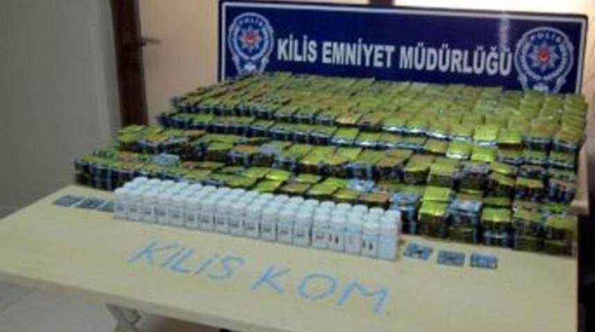 26 Bin 276 Adet G&uuml;mr&uuml;k Ka&ccedil;ağı Tıbbi İla&ccedil; Ele Ge&ccedil;irildi