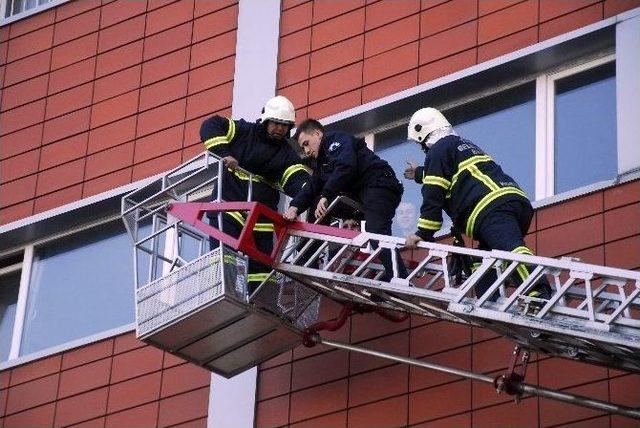 Emniyet Müdürlüğü’nden Yangın Tatbikatı