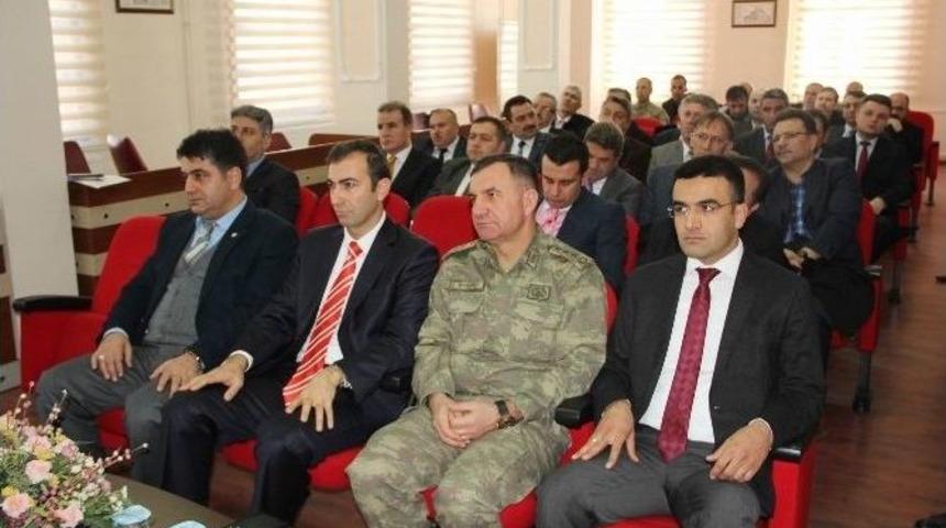 Sivas&rsquo;ta Uyuşturucu İle M&uuml;cadele Toplantısı Yapıldı