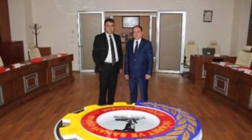 &Ccedil;anak&ccedil;ı&rsquo;dan Başkan Serteser&rsquo;e Ziyaret