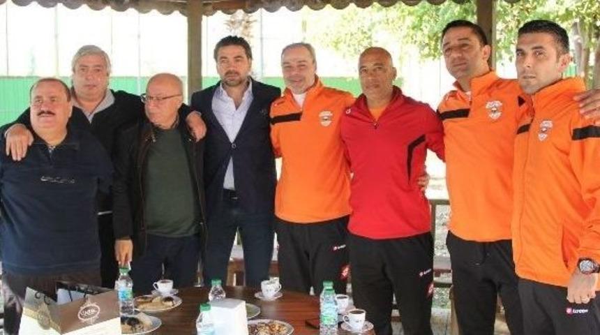 Osman &Ouml;zk&ouml;yl&uuml;&rsquo;den Engin İpekoğlu&rsquo;na Hoş Geldin Ziyareti