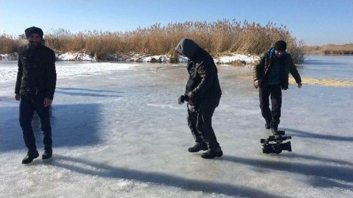 Erçek Gölü Buz Tuttu G3