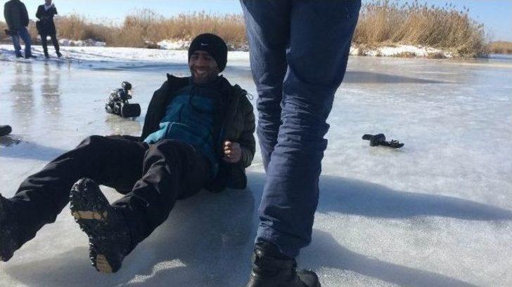 Erçek Gölü Buz Tuttu G5