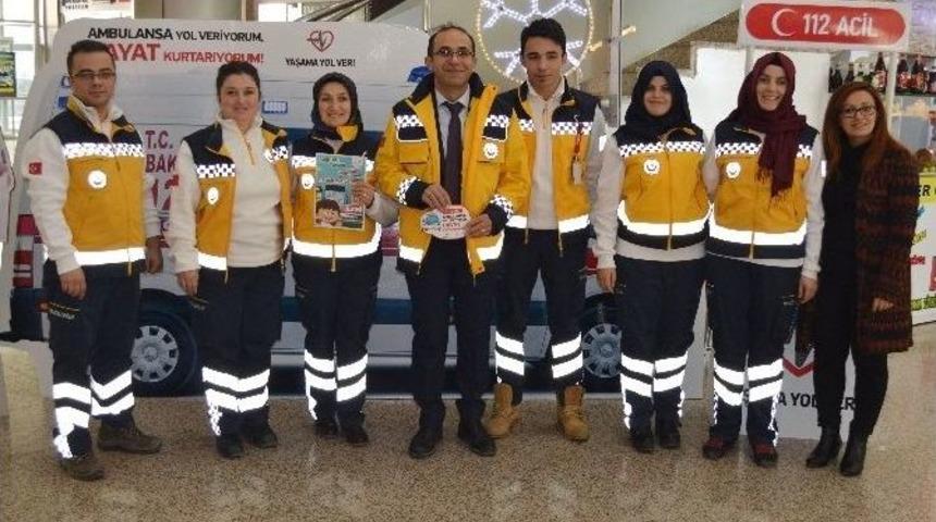 Kastamonu&rsquo;da 112 &Ccedil;ağrılarının Y&uuml;zde 87&rsquo;si Asılsız