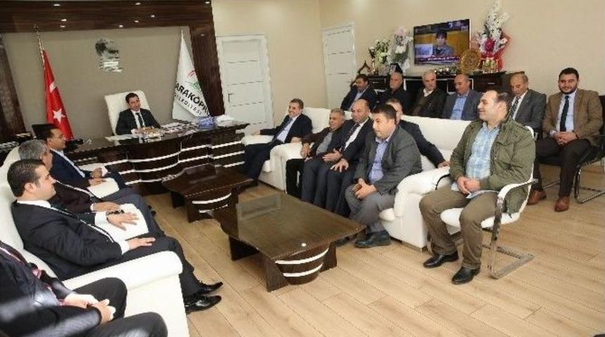 İl Başkanı Beyazg&uuml;l&rsquo;den Belediye Başkanı Baydilli&rsquo;ye Ziyaret