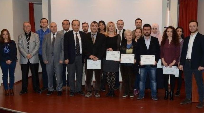 Esog&uuml;&rsquo;de Girişimcilik Eğitimini Tamamlayanlara Sertifikaları Verildi