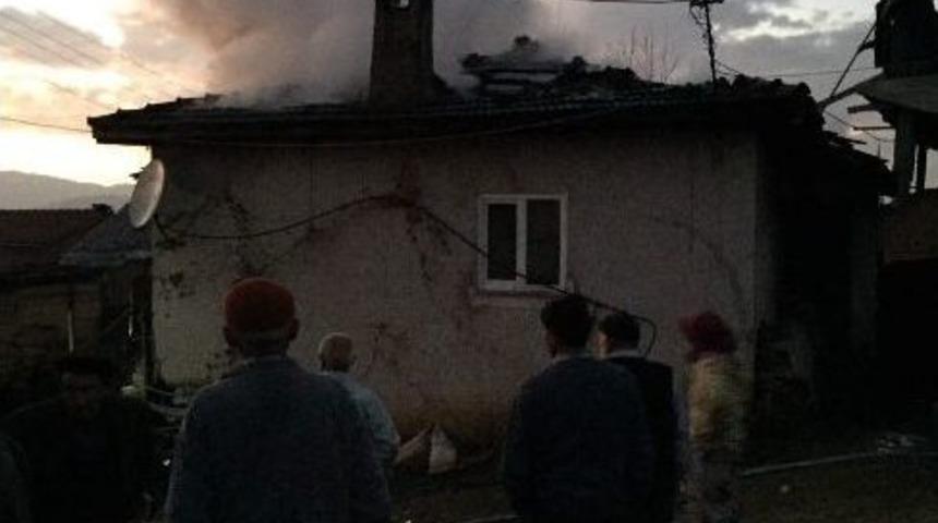 Orhaneli&rsquo;nde Yangın