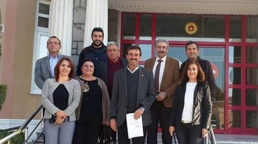 Chp Didim İl&ccedil;e Başkanı Karataş Mazbatasını Aldı