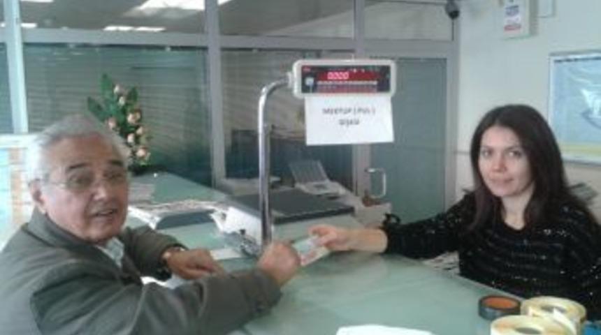 Malkara Ptt Şubesinde Yılbaşı Bileti Heyecanı