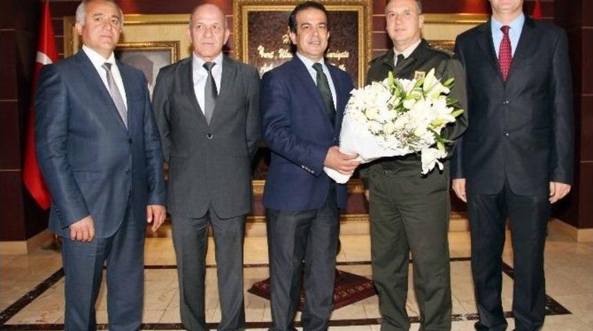 Atb Y&ouml;netiminden Jandarma Komutanı&rsquo;na Ziyaret