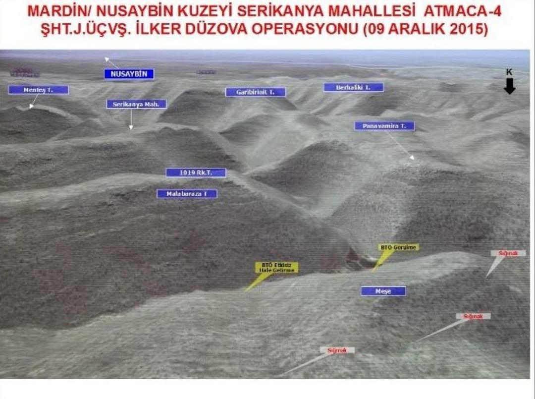 Mardin&rsquo;de 1 Askeri Şehit Eden 3 Ter&ouml;rist &Ouml;l&uuml; Ele Ge&ccedil;irildi