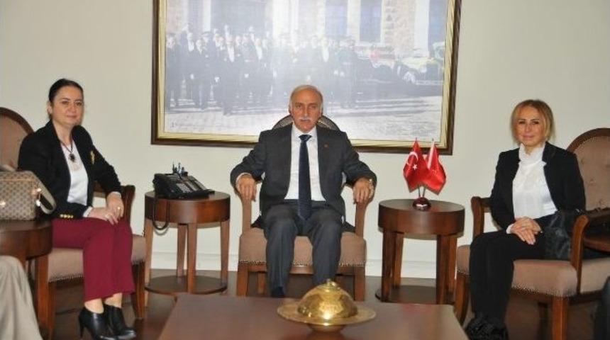 Kadın Girişimcilerden Vali Şahin&rsquo;e Ziyaret