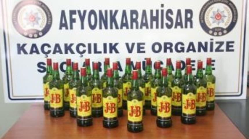 Afyonkarahisar&rsquo;da Yılbaşı &Ouml;ncesi Ka&ccedil;ak Alkol Operasyonu
