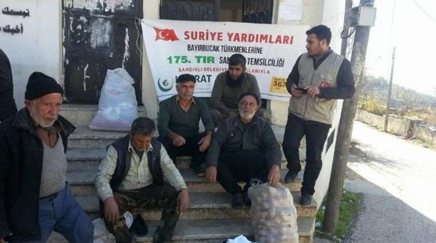 Yardımları &ldquo;yaşasın Erdoğan, Yaşasın T&uuml;rkiye &rdquo; Diye Karşıladılar