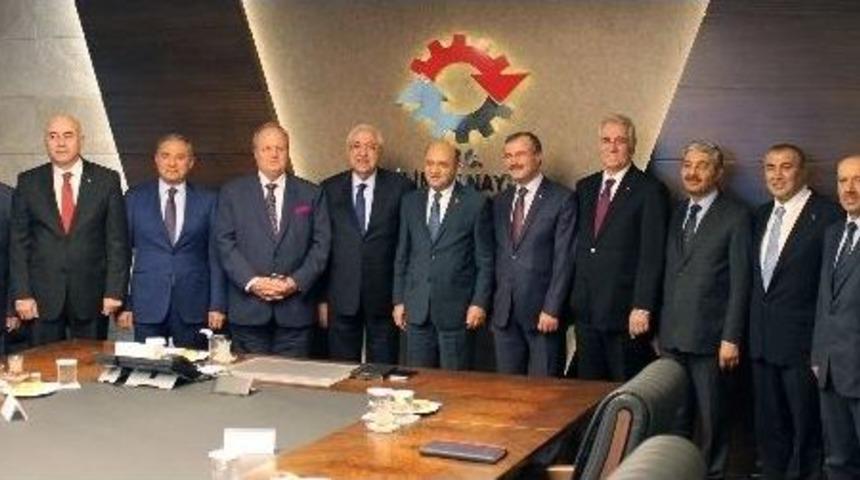 Osb&uuml;k&rsquo; Ten Bakanlara Hayırlı Olsun Ziyareti