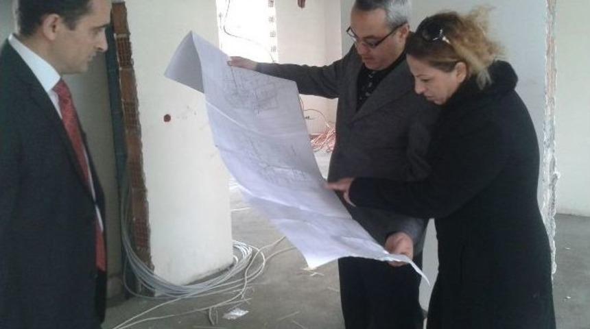 Acar, &Ccedil;aycuma Sgm İnşaatını İnceledi