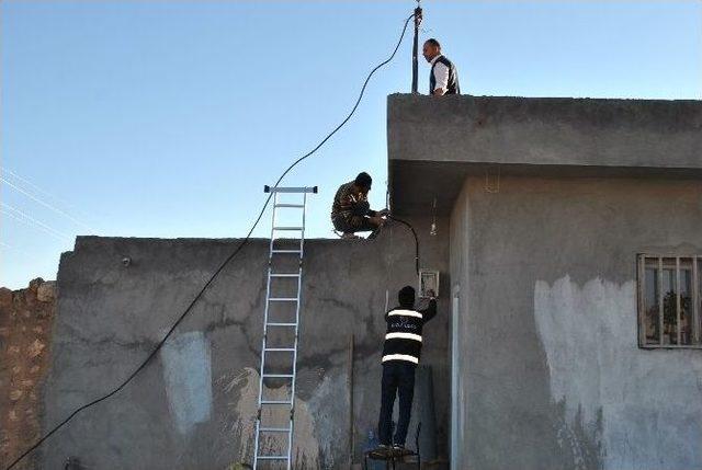 Midyat’ta 62 Kişilik Ekip İle Kaçak Elektrik Taraması Yapıldı