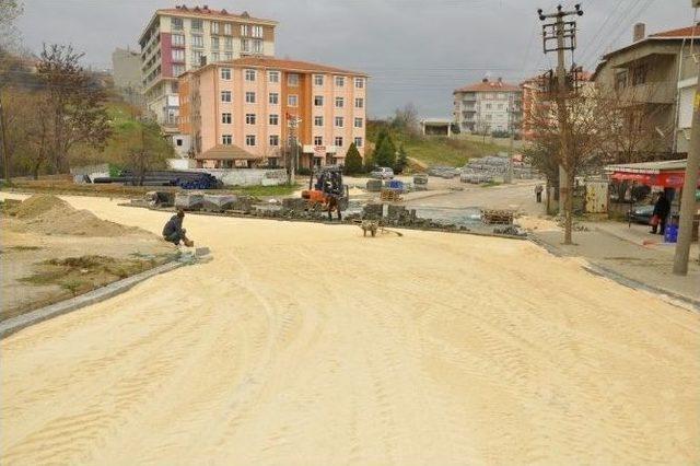 Malkara’da Yol Yapım Çalışmaları