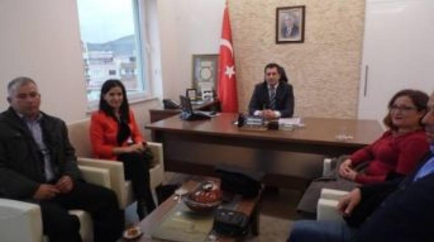 Chp &Ccedil;an İl&ccedil;e Başkanı Aydın Kaymakam Kakillioğlu&rsquo;nu Ziyaret Etti