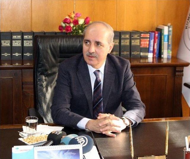 Kurtulmuş: “hendeklerin Hepsi Tek Tek Yok Edilecek”