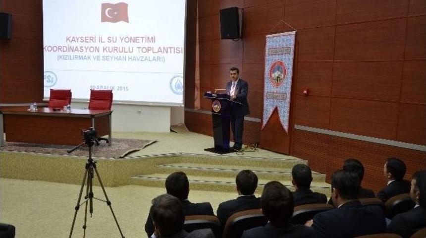 İl Su Y&ouml;netimi Koordinasyon Toplantısı Vali D&uuml;zg&uuml;n&rsquo;&uuml;n Başkanlığında Yapıldı