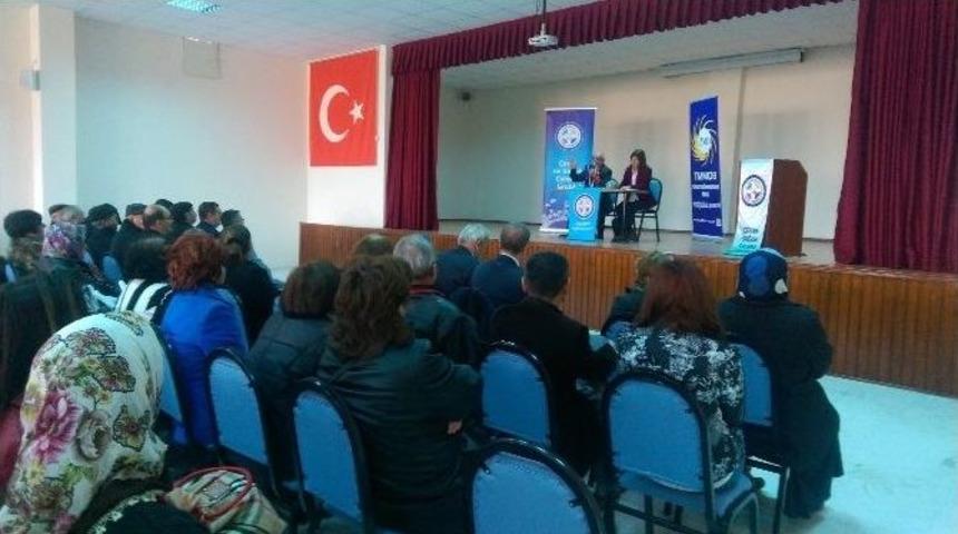 "il&ccedil;elerimizde S&uuml;rd&uuml;r&uuml;lebilir Tarım" Konulu Konferanslar Başlatıldı