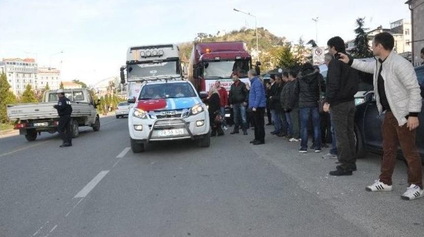 Giresun&rsquo;dan Bayırbucak T&uuml;rkmenleri&rsquo;ne Yardım Eli