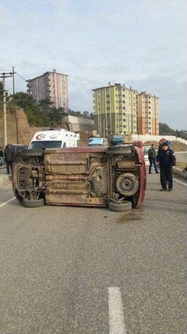 Hanönü Chp İlçe Başkanı Hasgül Kazada Yaralandı