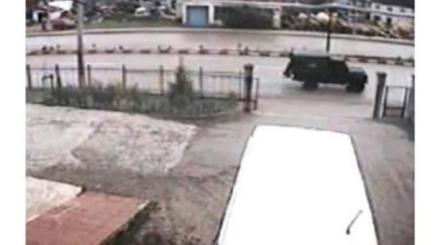 Şehit Olan 7 Askeri Taşıyan Aracın Son G&ouml;r&uuml;nt&uuml;leri