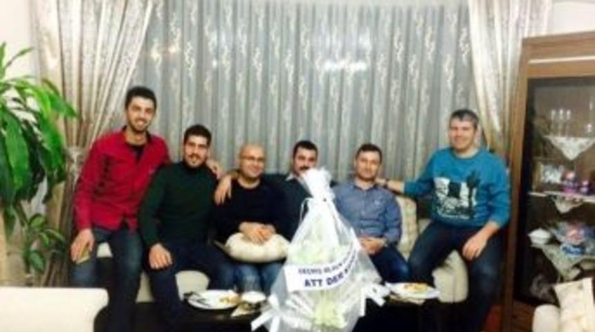 Attder Kaza Yapan 112 Ekibini Ziyaret Etti