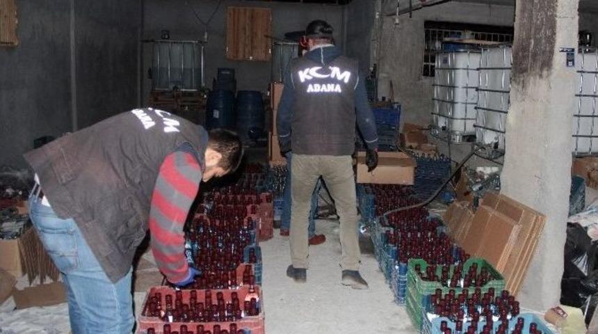 Adana&rsquo;da Yılbaşı Arifesi Sahte İ&ccedil;ki Operasyonu