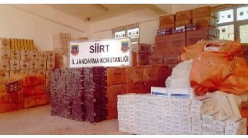 Jandarmadan Sigara Ka&ccedil;ak&ccedil;ılarına Darbe