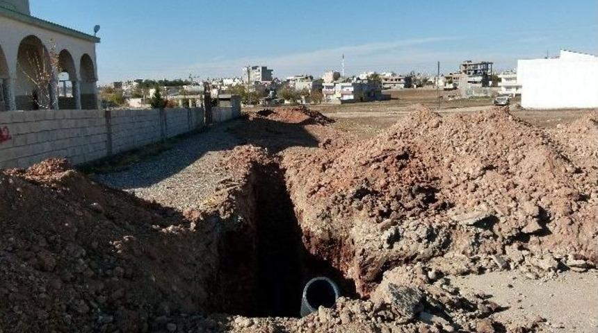 Kahta Belediyesi Alt Yapı &Ccedil;alışmaları Devam Ediyor