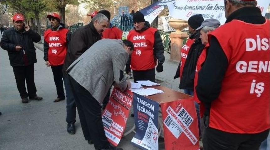 Taşerona Kadro İ&ccedil;in İmza Kampanyası