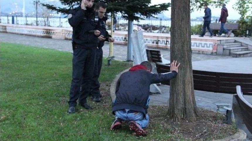 Alkol Alıp Sızan Asker, İnzibata Teslim Edildi