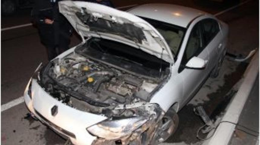 Samsun&rsquo;da Trafik Kazası: 1 Yaralı