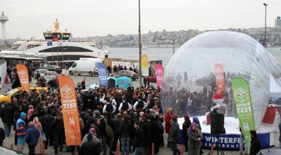 İstanbul&rsquo;da Wınterfest Erzurum R&uuml;zg&acirc;rı Esiyor