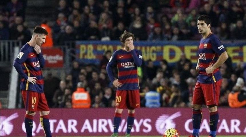 Barcelona, 8 G&uuml;nde 4 Puan Kaybetti