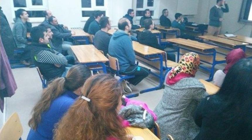 Hisarcık&rsquo;ta &Ouml;ğretmenlere &ldquo;belletmen Eğitimi Farkındalık Kursu&rdquo;