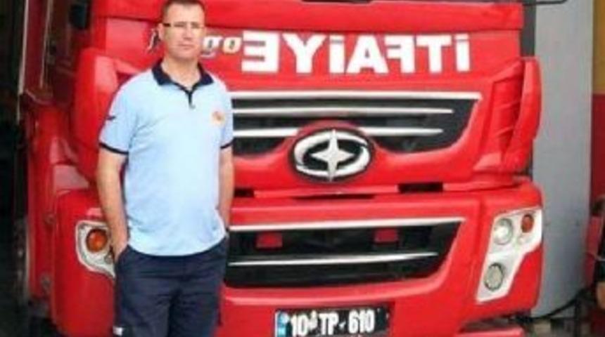 G&ouml;nenli İtfaiyeci Yaşam Savaşına 10 G&uuml;n Sonra Yenik D&uuml;şt&uuml;