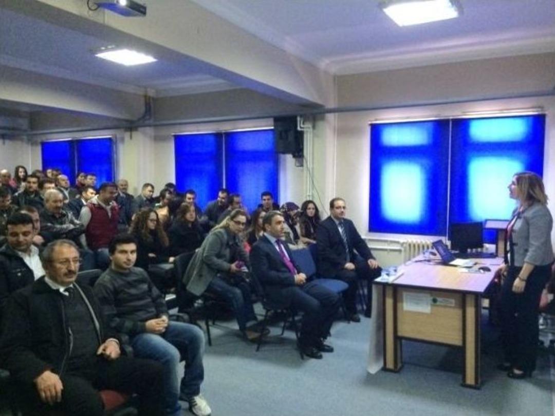 Gediz&rsquo;de &Ouml;ğretmenlere Eba Tanıtımı Yapıldı