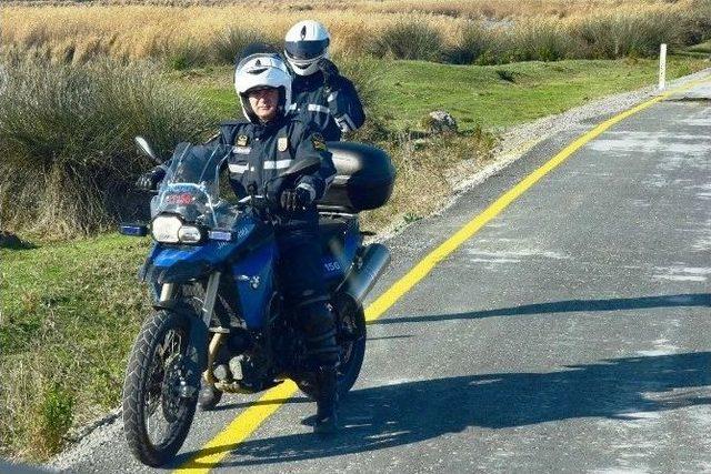 Kuş Cenneti&rsquo;nde Ka&ccedil;ak Avcılar İ&ccedil;in Motorize Tim 2