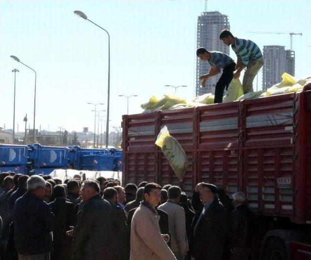 Antep Fıstığı İçin Özel Gübre Dağıtımı