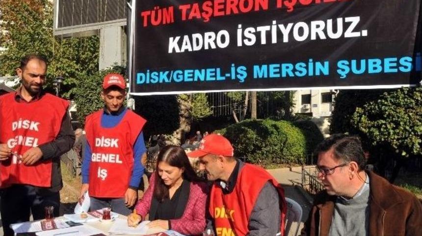 Akdeniz Belediyesi&rsquo;nden Taşeron İş&ccedil;iye Destek